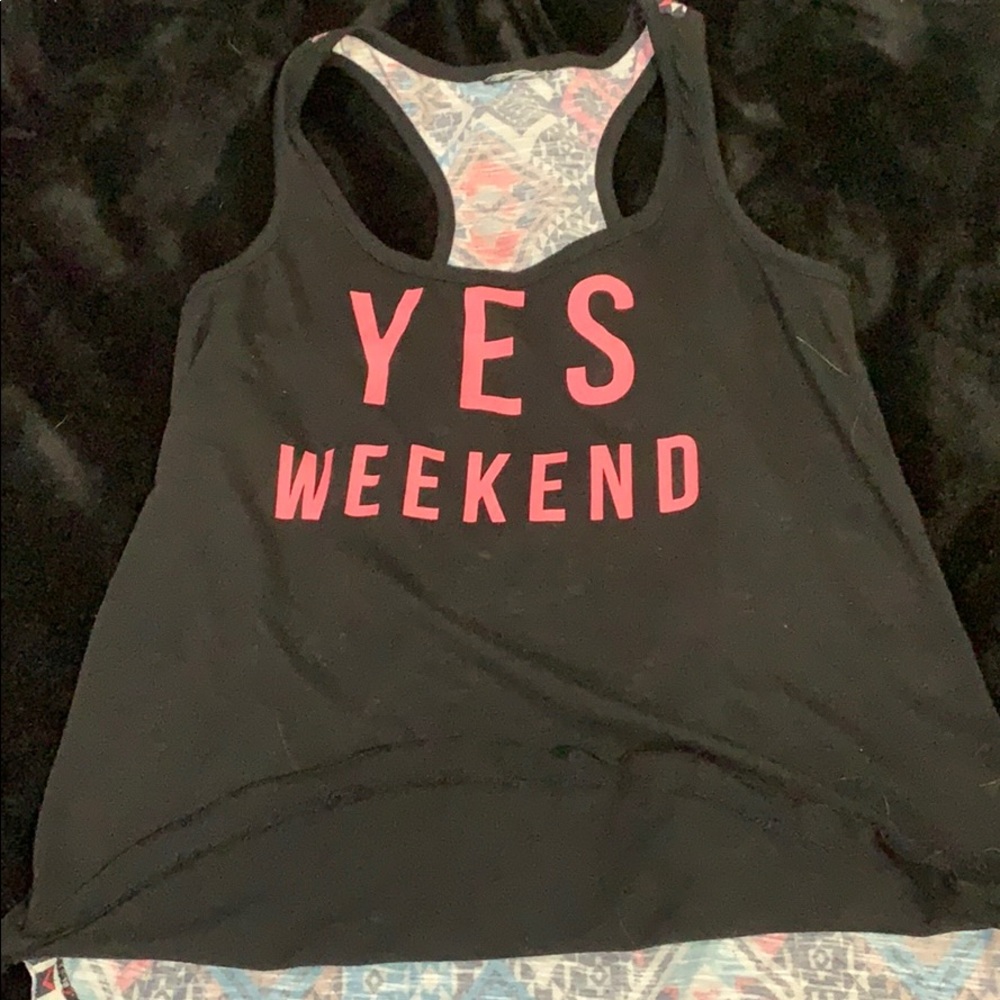 Graphic tank top
